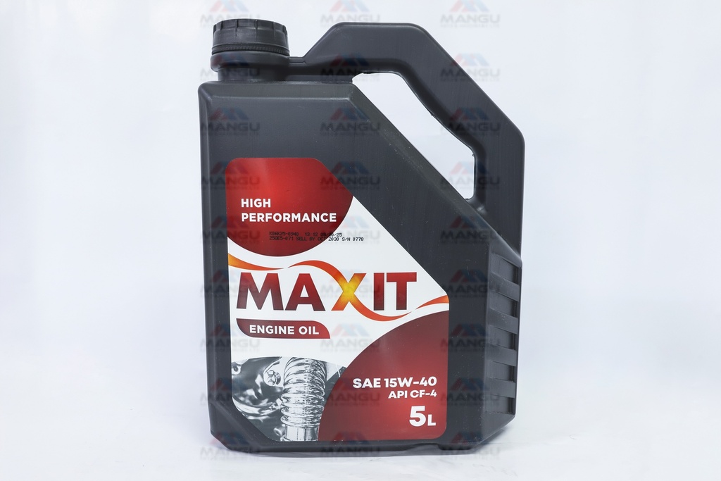 MAXIT ENGINE OIL 15W-40 CF-4/SG - 5 LTR