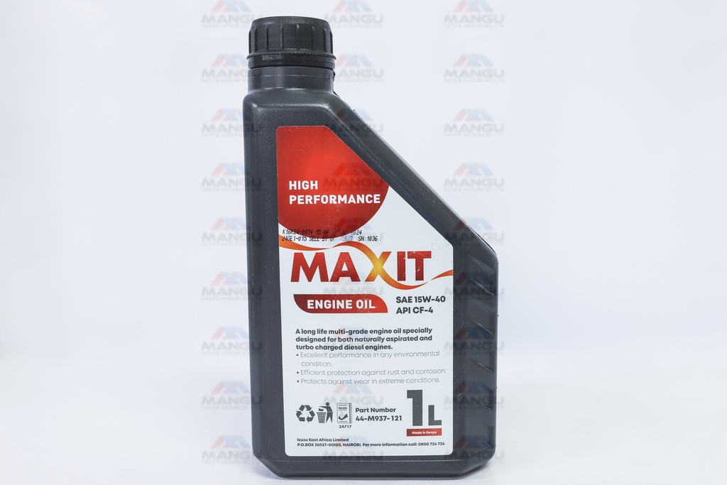 MAXIT ENGINE OIL 15W-40 CF-4/SG -1LTR