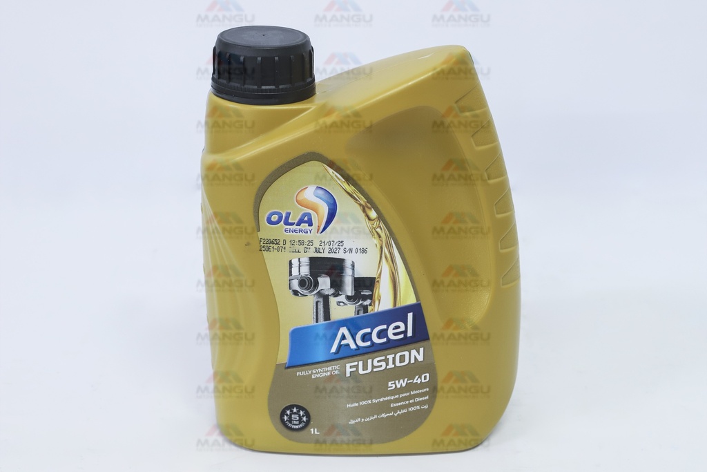 ACCEL FUSION 5W40 (NSP)- 1 LTR 