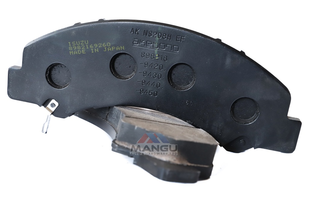 PAD KIT; CALIPER,DISC BRK,FRT