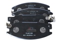 PAD KIT; CALIPER,DISC BRK,FRT