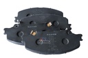PAD KIT; DISC BRK,W/O SHIM & CLIP