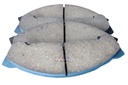 PAD KIT; CALIPER DISC BRK FRT