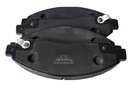 PAD KIT; CALIPER DISC BRK FRT
