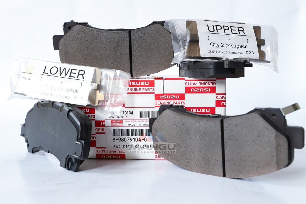 PAD KIT; CALIPER,DISC BRK,FRT