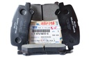 PAD KIT; CALIPER,RR