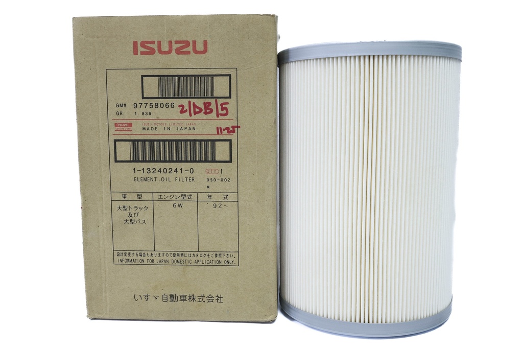 ELEMENT; OIL FILTER