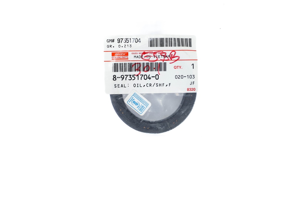 SEAL; OIL,CR/SHF,FRT
