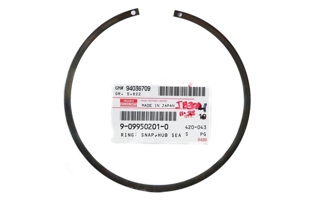 RING; SNAP,HUB SEAL,RR AXLE