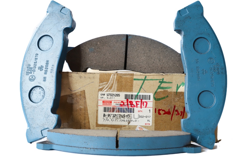 PAD KIT; CALIPER DISC BRK FRT