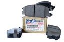 PAD KIT; CALIPER,DISC BRK,FRT
