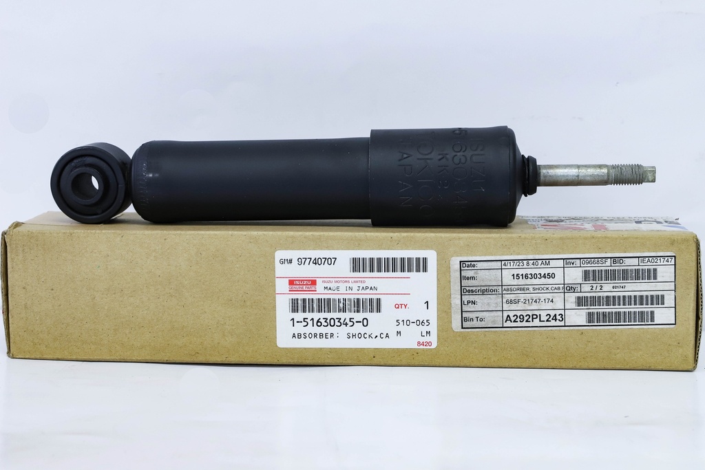 ABSORBER; SHOCK,CAB FRT SUSPENSION