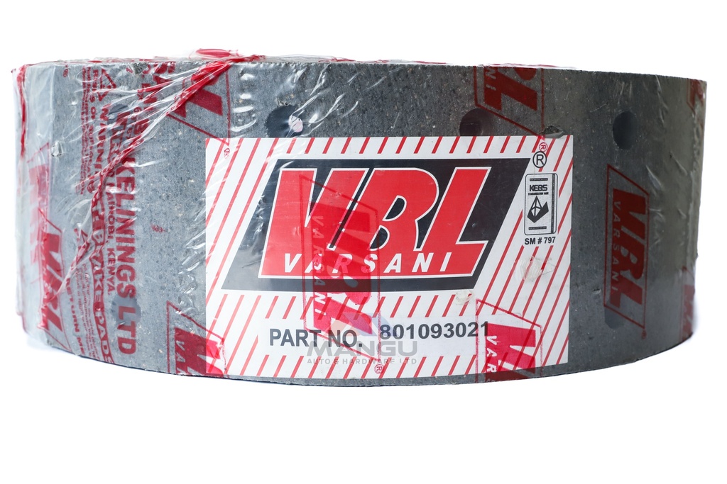 Nps81 Brake Lining Rear {Set Of 4} 