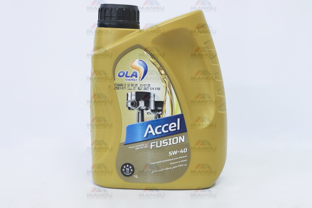 ACCEL FUSION 5W40 (NSP)- 1 LTR 