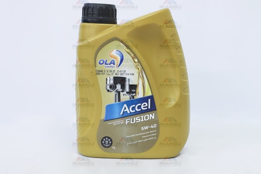 [2/GF/4C] ACCEL FUSION 5W40 (NSP)- 1 LTR 